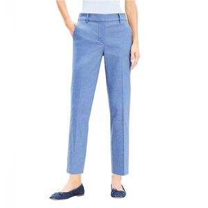 LOFT Riviera Slim Cropped Tailored Work Trousers Career Office Chic Size 00P